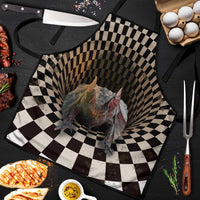 3D Illusion Bat Halloween Apron Horror Style - Wonder Print Shop