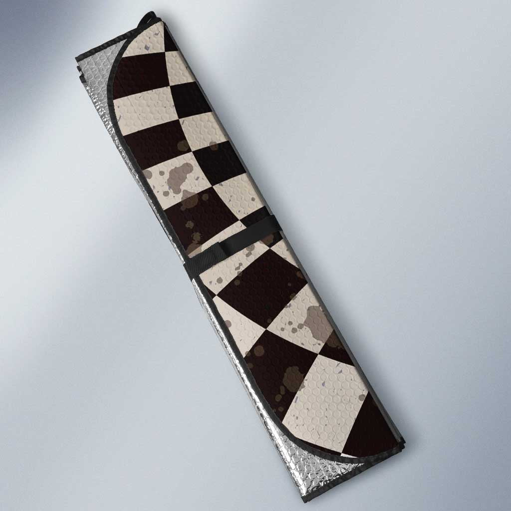 3D Illusion Bat Halloween Auto Sun Shade Horror Style - Wonder Print Shop