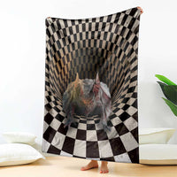 3D Illusion Bat Halloween Blanket Horror Style - Wonder Print Shop