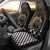 3D Illusion Bat Halloween Car Seat Cover Horror Style DT05