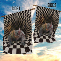 3D Illusion Bat Halloween Garden Flag Horror Style - Wonder Print Shop