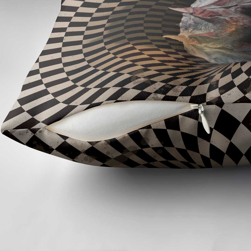 3D Illusion Bat Halloween Pillow Cover Horror Style - Wonder Print Shop