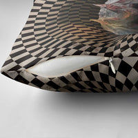 3D Illusion Bat Halloween Pillow Cover Horror Style - Wonder Print Shop