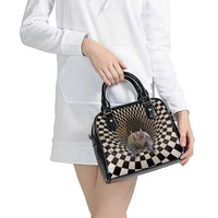 3D Illusion Bat Halloween Shoulder Handbag Horror Style - Wonder Print Shop