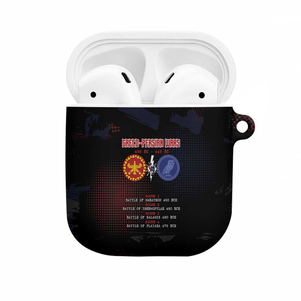 Delian League AirPods Case Greek And Persian Wars - Wonder Print Shop