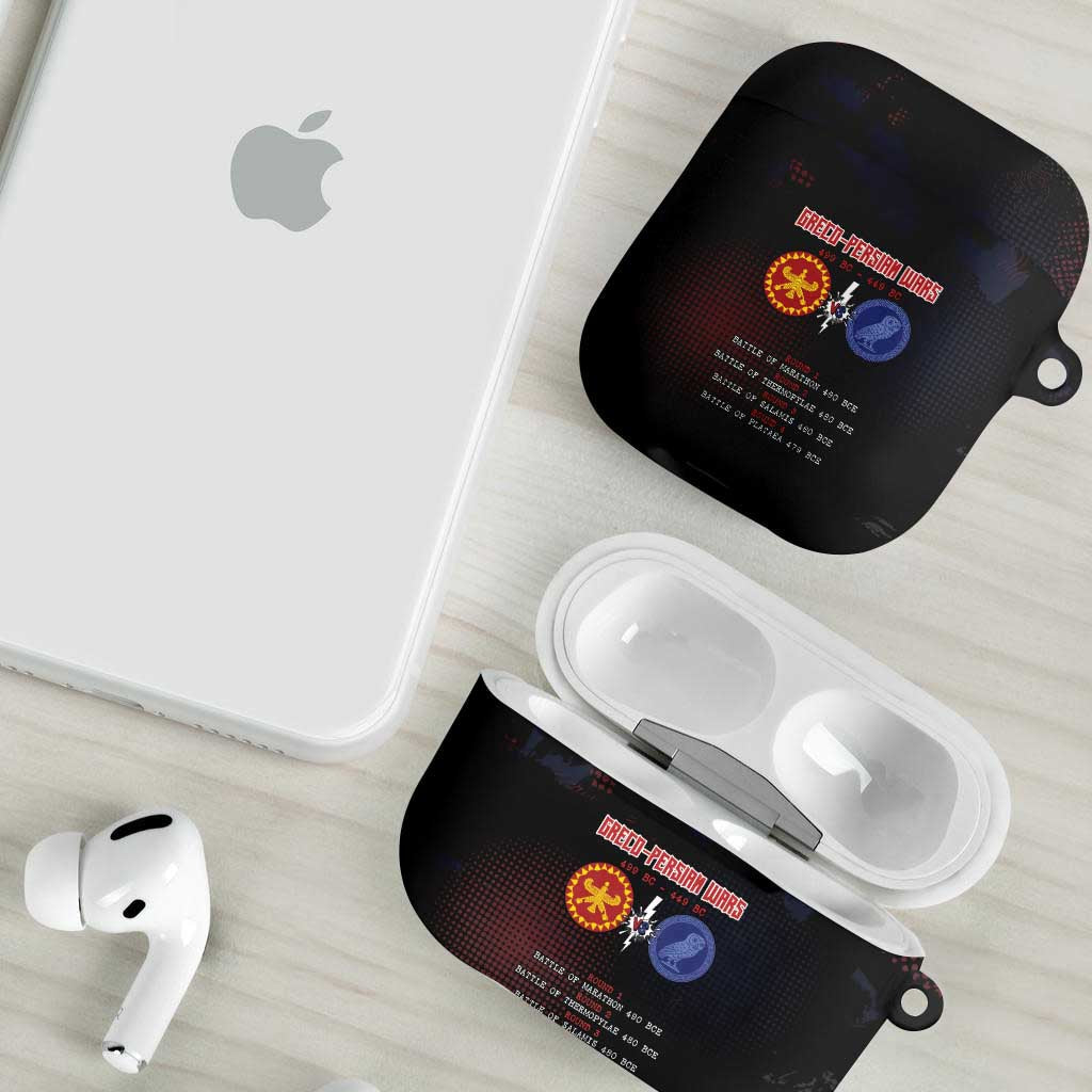 Delian League AirPods Case Greek And Persian Wars - Wonder Print Shop