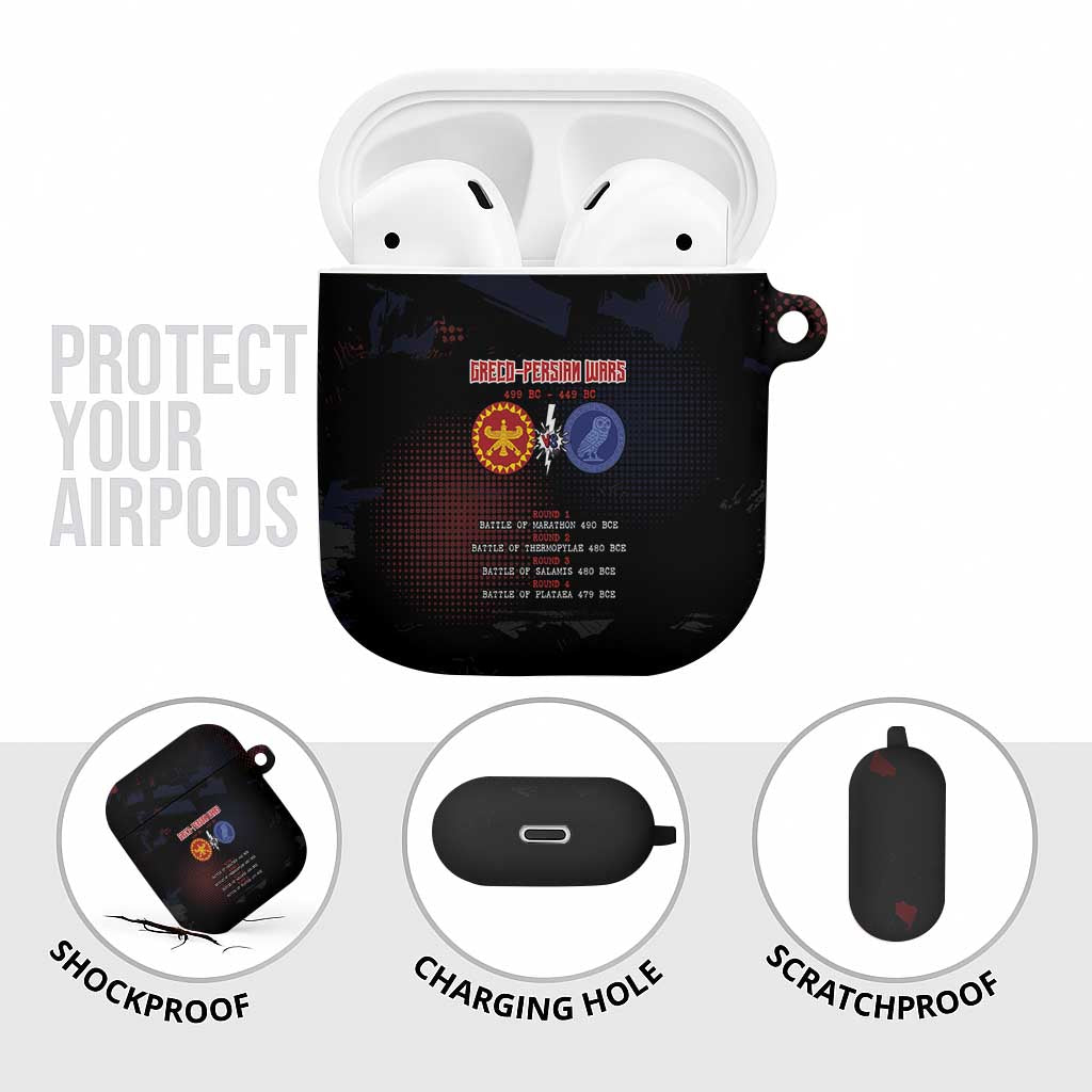 Delian League AirPods Case Greek And Persian Wars - Wonder Print Shop