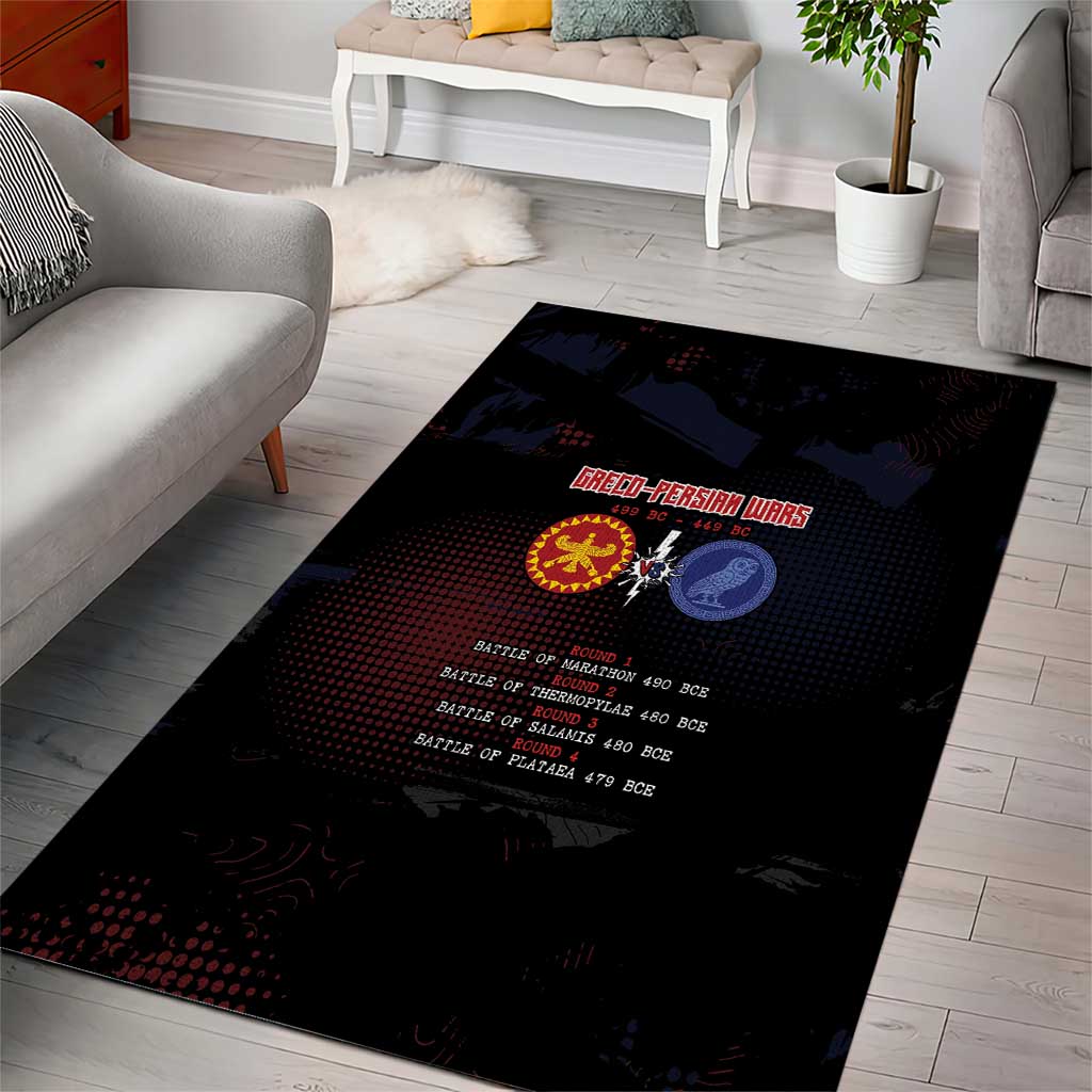 Delian League Area Rug Greek And Persian Wars - Wonder Print Shop