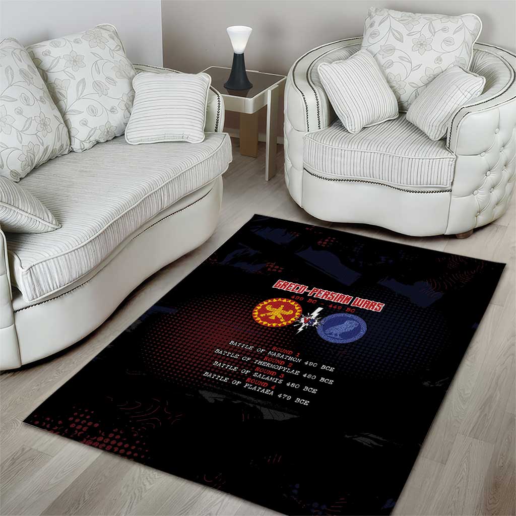 Delian League Area Rug Greek And Persian Wars - Wonder Print Shop