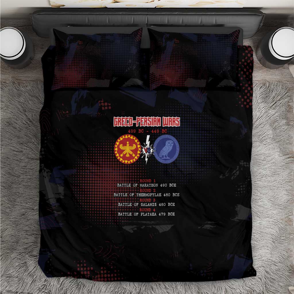 Delian League Bedding Set Greek And Persian Wars - Wonder Print Shop