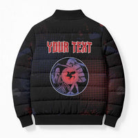 Personalized Delian League Bomber Puffer Jacket Greek And Persian Wars - Wonder Print Shop