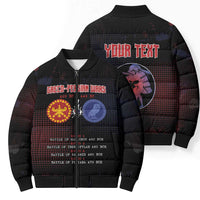 Personalized Delian League Bomber Puffer Jacket Greek And Persian Wars - Wonder Print Shop