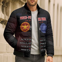 Personalized Delian League Bomber Puffer Jacket Greek And Persian Wars - Wonder Print Shop