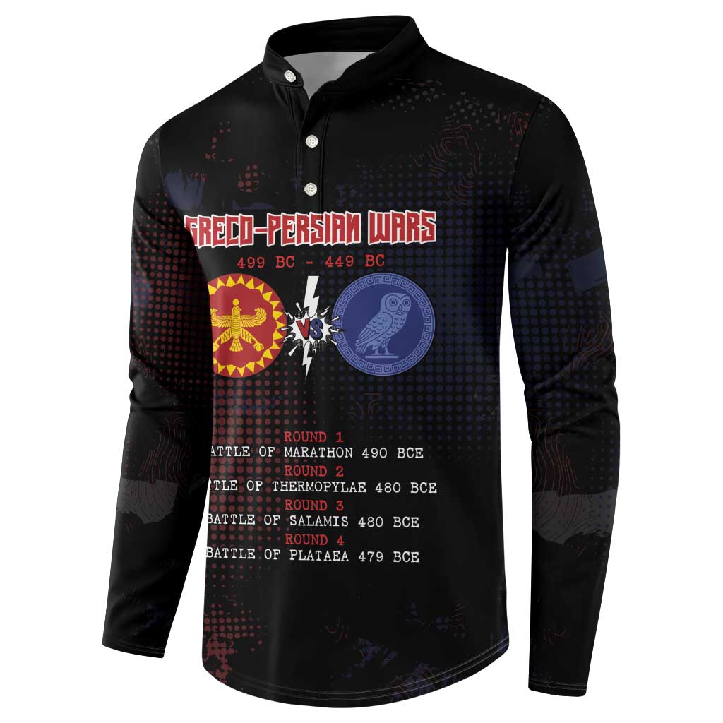Personalized Delian League Button Sweatshirt Greek And Persian Wars - Wonder Print Shop