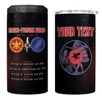 Personalized Delian League 4 in 1 Can Cooler Tumbler Greek And Persian Wars - Wonder Print Shop