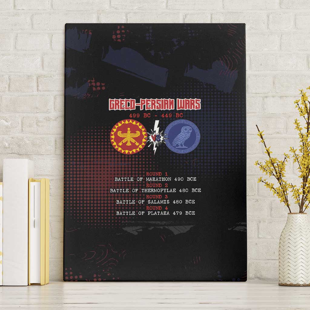 Delian League Canvas Wall Art Greek And Persian Wars - Wonder Print Shop