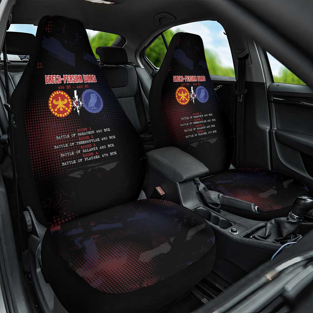 Delian League Car Seat Cover Greek And Persian Wars - Wonder Print Shop