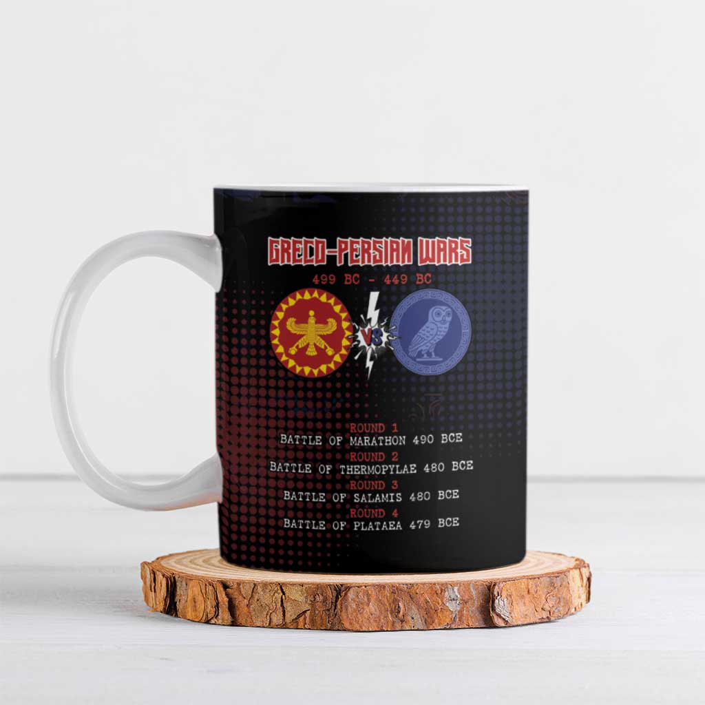 Personalized Delian League Ceramic Mug Greek And Persian Wars - Wonder Print Shop