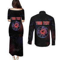 Personalized Delian League Couples Matching Puletasi and Long Sleeve Button Shirt Greek And Persian Wars - Wonder Print Shop