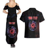Personalized Delian League Couples Matching Summer Maxi Dress and Hawaiian Shirt Greek And Persian Wars - Wonder Print Shop