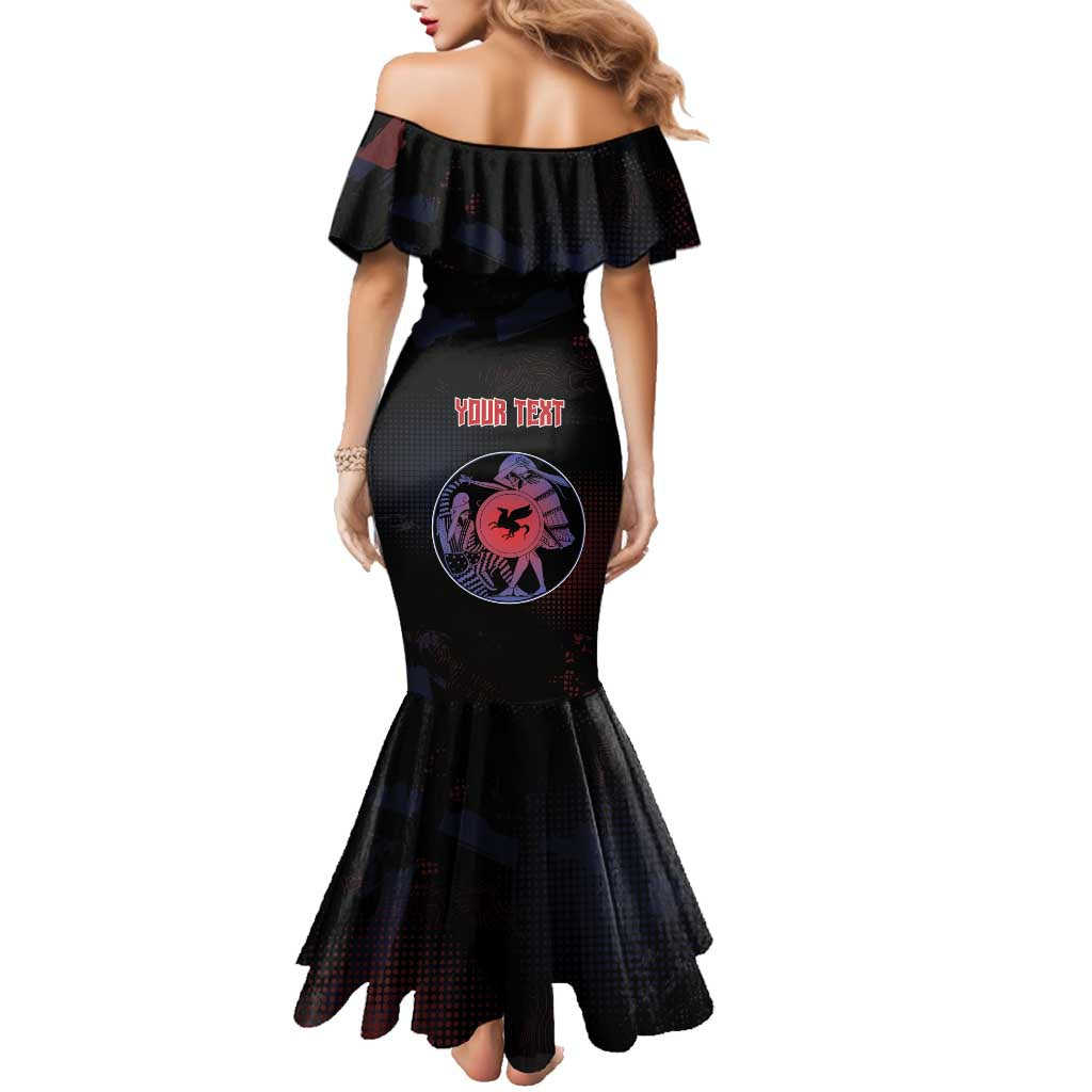 Personalized Delian League Family Matching Mermaid Dress and Hawaiian Shirt Greek And Persian Wars - Wonder Print Shop