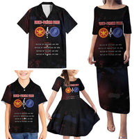 Personalized Delian League Family Matching Puletasi and Hawaiian Shirt Greek And Persian Wars - Wonder Print Shop