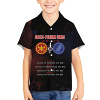 Personalized Delian League Family Matching Short Sleeve Bodycon Dress and Hawaiian Shirt Greek And Persian Wars - Wonder Print Shop