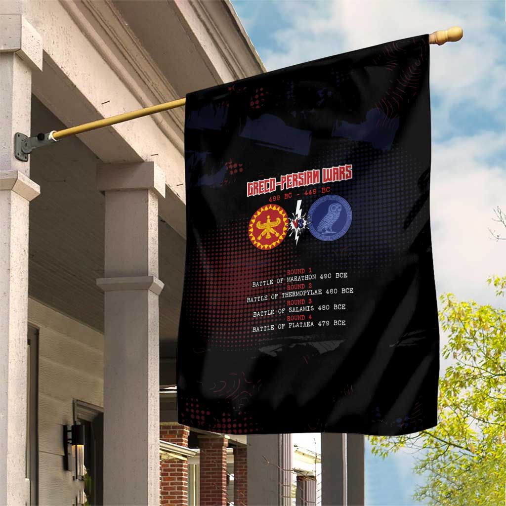 Delian League Garden Flag Greek And Persian Wars - Wonder Print Shop