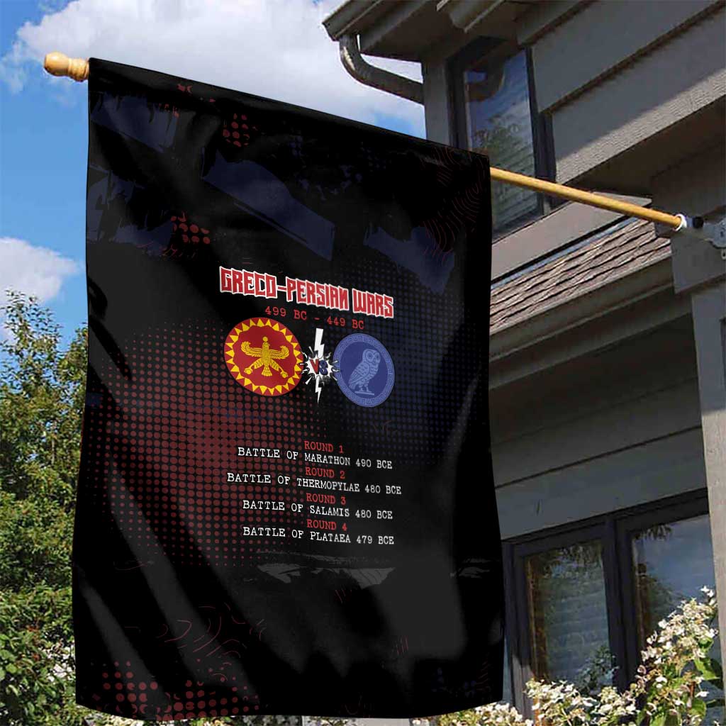 Delian League Garden Flag Greek And Persian Wars - Wonder Print Shop
