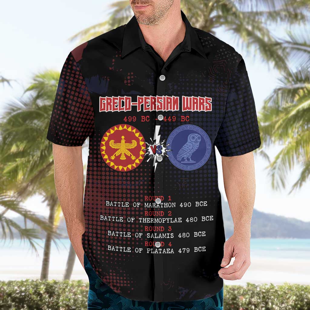 Personalized Delian League Hawaiian Shirt Greek And Persian Wars - Wonder Print Shop