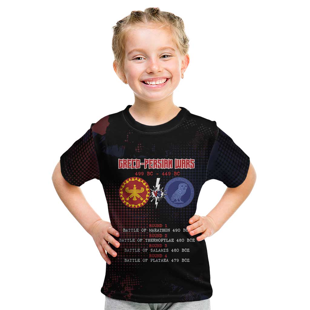 Personalized Delian League Kid T Shirt Greek And Persian Wars - Wonder Print Shop