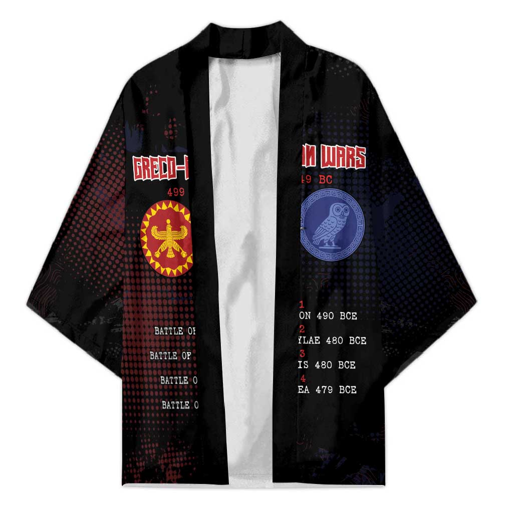 Personalized Delian League Kimono Greek And Persian Wars - Wonder Print Shop