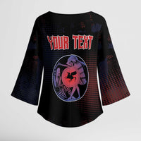 Personalized Delian League Kimono Sleeve Blouse Greek And Persian Wars - Wonder Print Shop