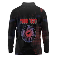 Personalized Delian League Long Sleeve Polo Shirt Greek And Persian Wars - Wonder Print Shop