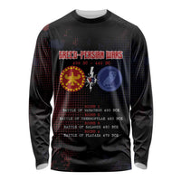 Personalized Delian League Long Sleeve Shirt Greek And Persian Wars - Wonder Print Shop