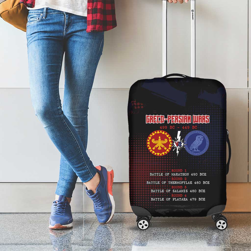 Delian League Luggage Cover Greek And Persian Wars - Wonder Print Shop