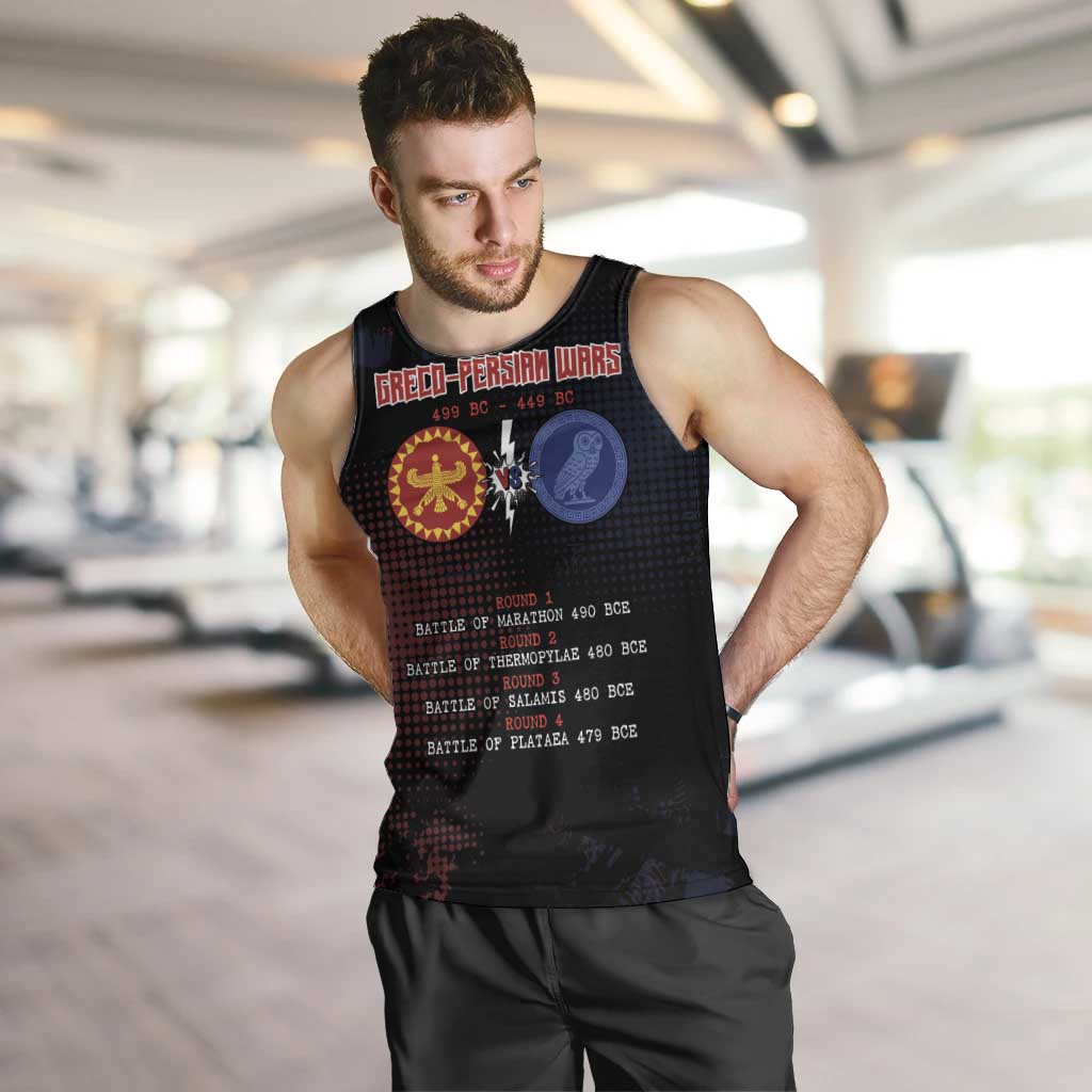 Personalized Delian League Men Tank Top Greek And Persian Wars - Wonder Print Shop