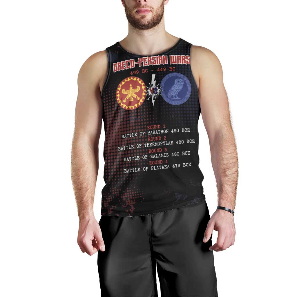 Personalized Delian League Men Tank Top Greek And Persian Wars - Wonder Print Shop