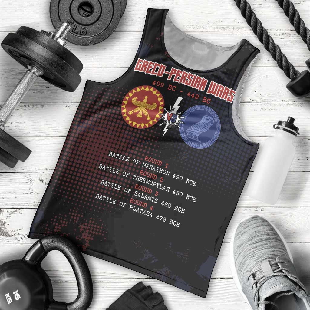 Personalized Delian League Men Tank Top Greek And Persian Wars - Wonder Print Shop