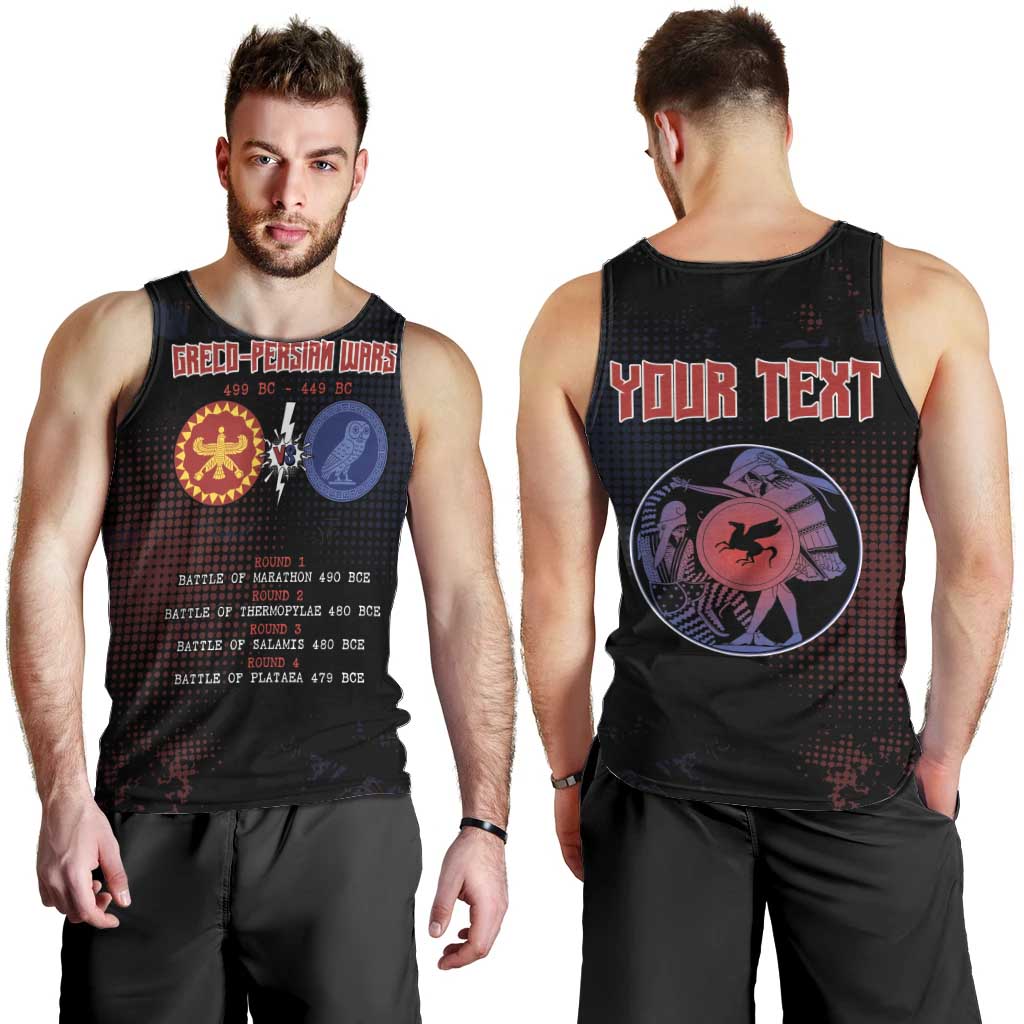Personalized Delian League Men Tank Top Greek And Persian Wars - Wonder Print Shop