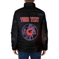 Personalized Delian League Padded Jacket Greek And Persian Wars - Wonder Print Shop