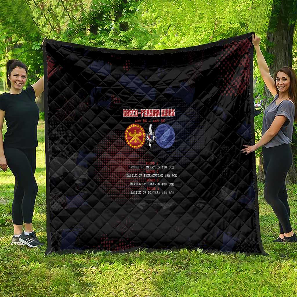 Delian League Quilt Greek And Persian Wars - Wonder Print Shop