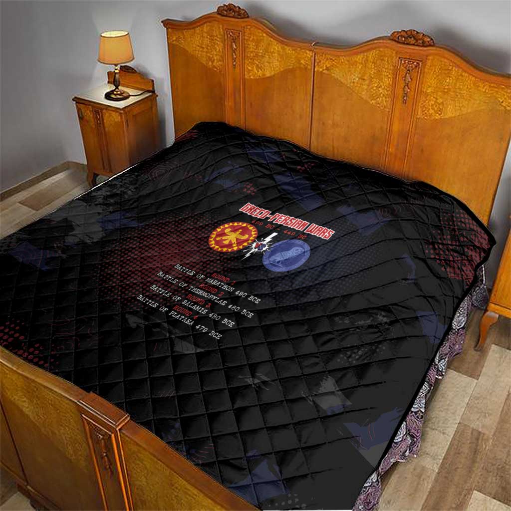 Delian League Quilt Greek And Persian Wars - Wonder Print Shop