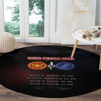Delian League Round Carpet Greek And Persian Wars - Wonder Print Shop