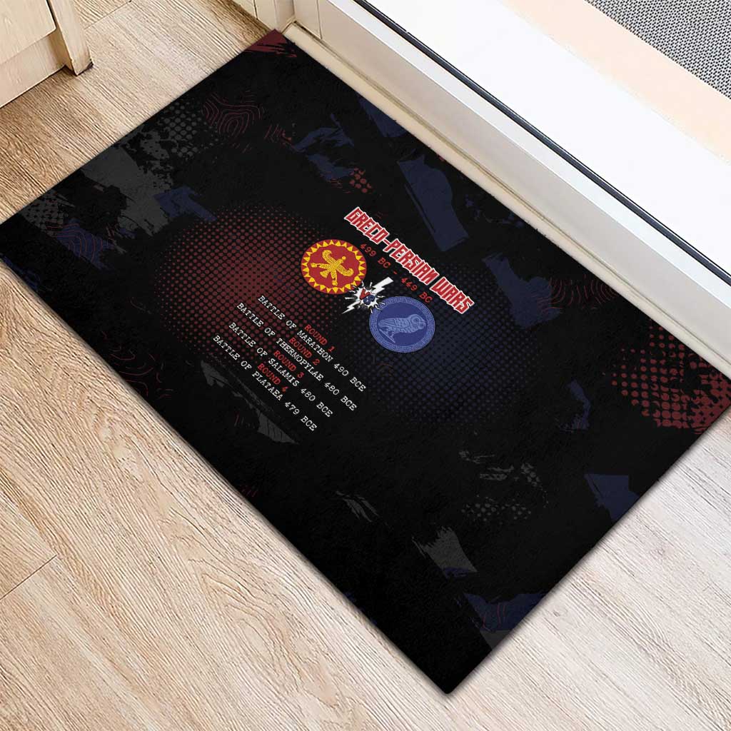 Delian League Rubber Doormat Greek And Persian Wars - Wonder Print Shop