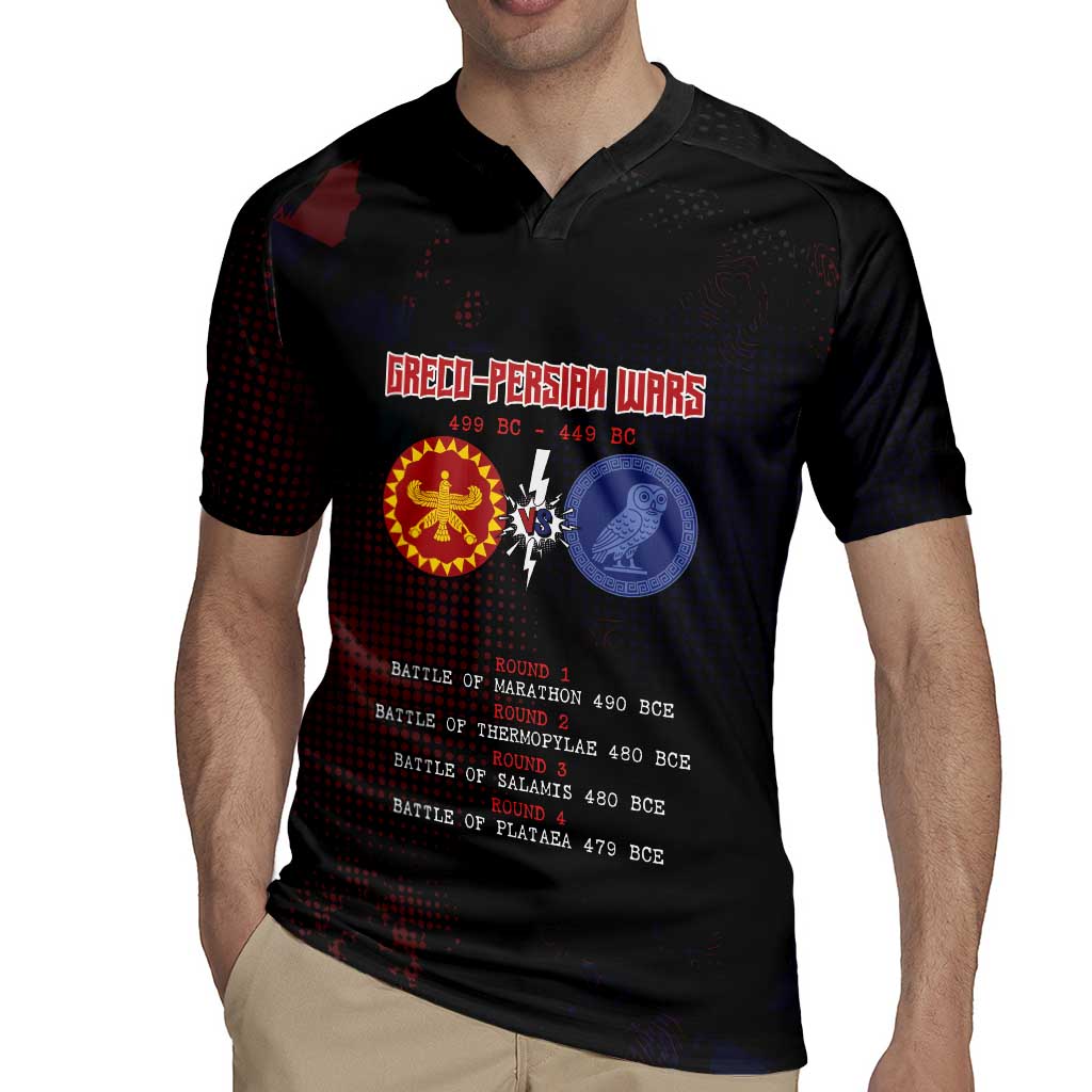 Personalized Delian League Rugby Jersey Greek And Persian Wars - Wonder Print Shop