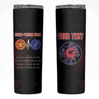 Personalized Delian League Skinny Tumbler Greek And Persian Wars - Wonder Print Shop