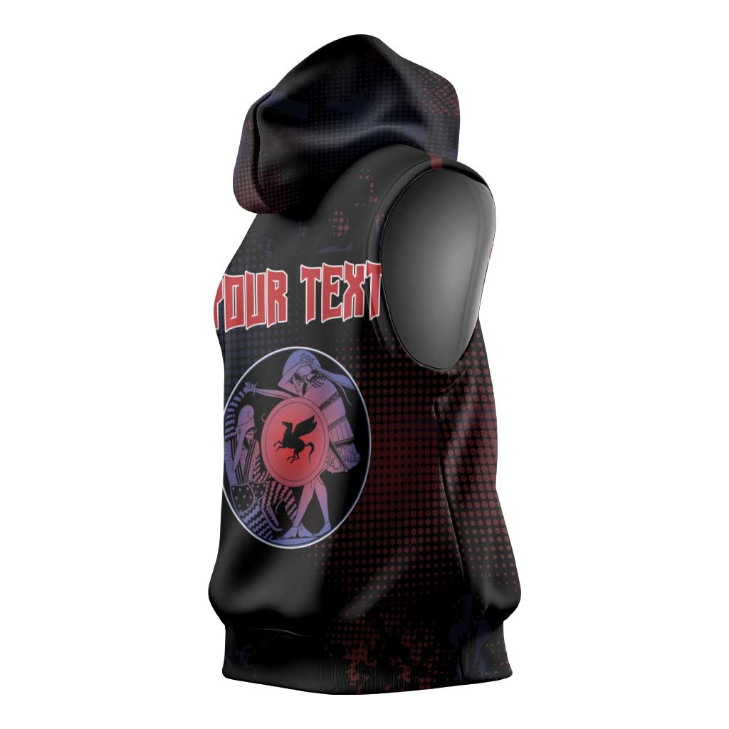 Personalized Delian League Sleeveless Hoodie Greek And Persian Wars - Wonder Print Shop