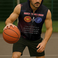 Personalized Delian League Sleeveless Zip Hoodie Greek And Persian Wars - Wonder Print Shop