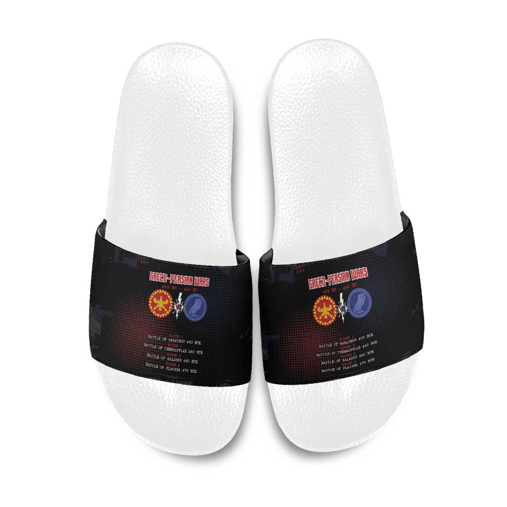 Delian League Slide Sandals Greek And Persian Wars - Wonder Print Shop